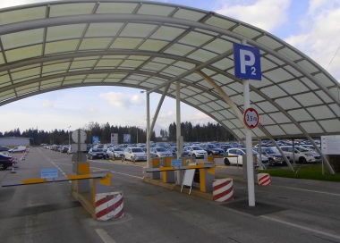 Airport Parking area Ljubljana