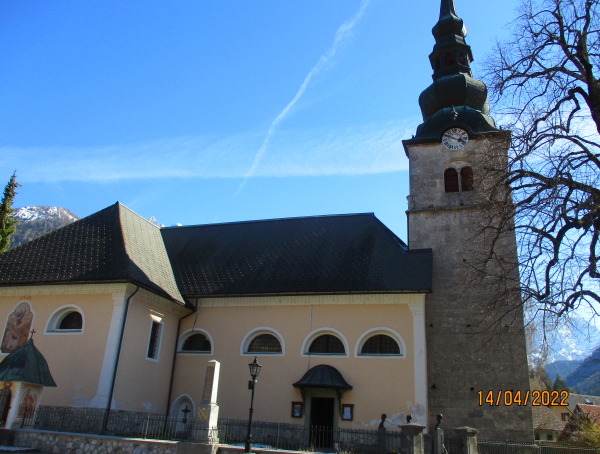 Kranjska Gora church, Slovenia