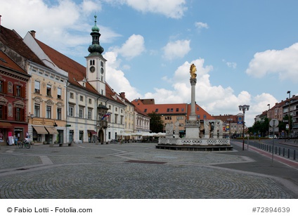 The Town Hall of Maribor in Slovenia