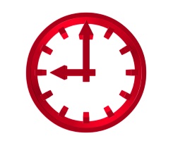 time zone Slovenia, clock